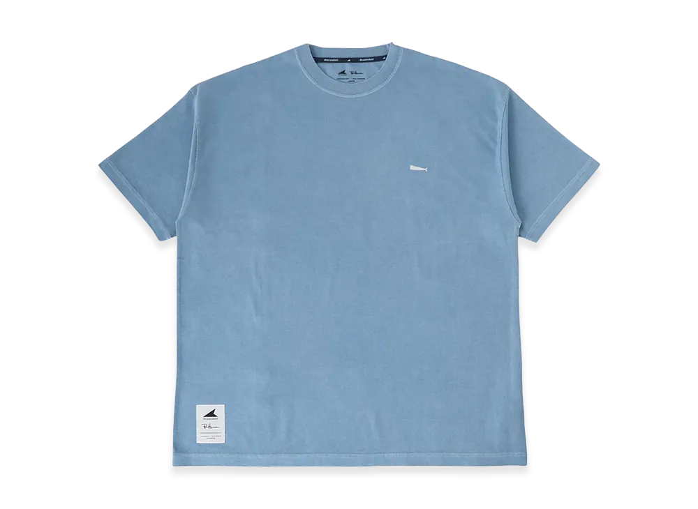 Ron Herman x DESCENDANT Pigment Dyed Cachorro Tee "Blue"