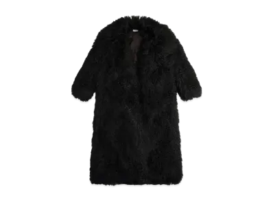 RHUDE Vintage Sherpa Coat "Black"