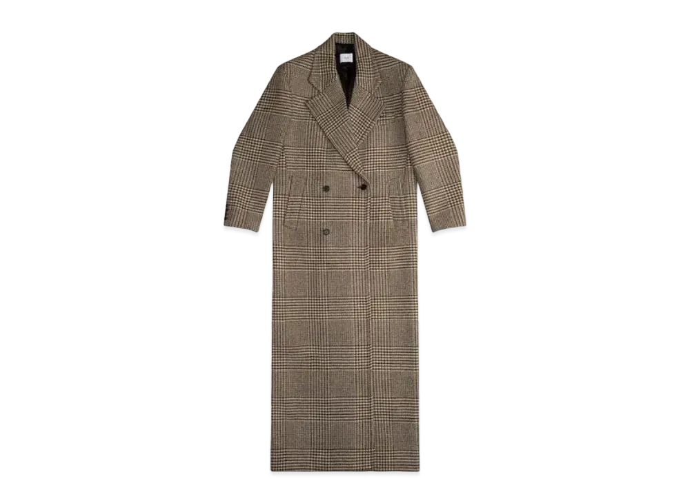 RHUDE Wool Houndstooth Coat "Multi"