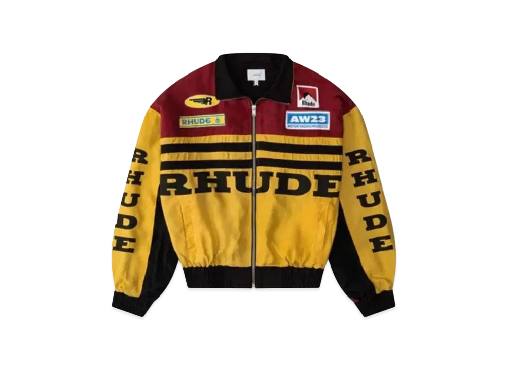 RHUDE Rally Jacket "Mustard"