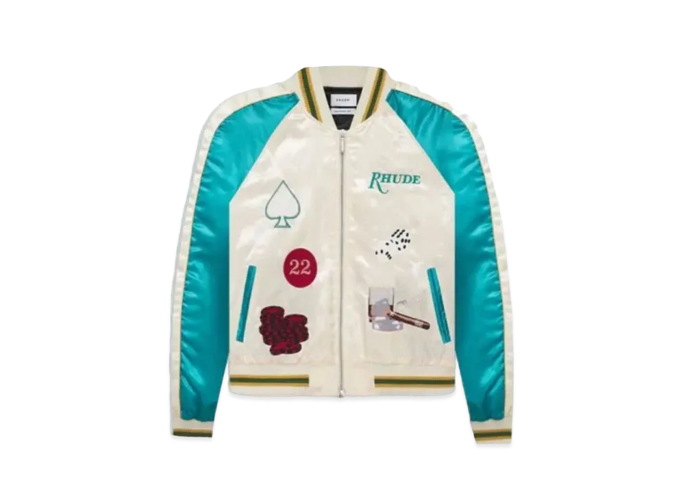 RHUDE Smoking Jacket "White"