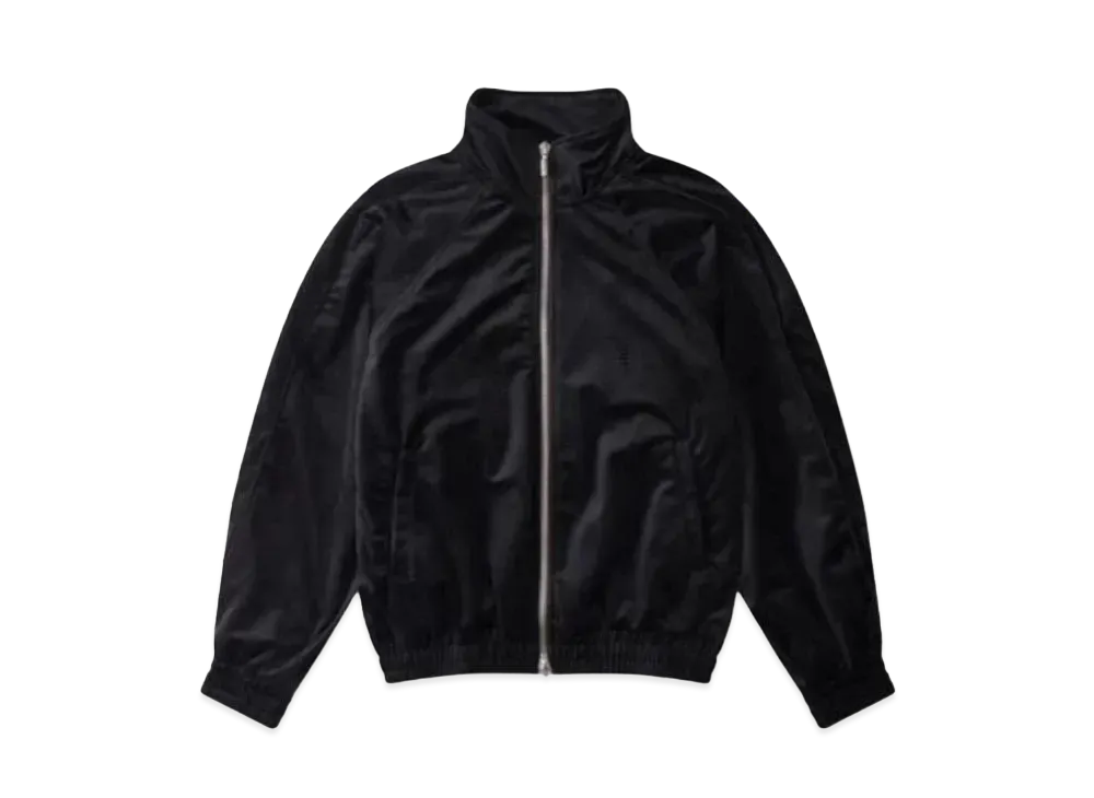 RHUDE Velvet Track Jacket "Black"
