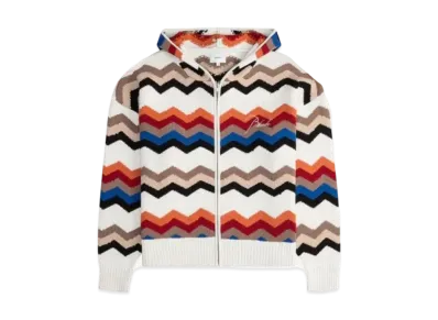 RHUDE Cyril Knit Zip-Up "Multi"