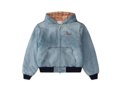 RHUDE Denim Hoodie "Indigo"