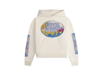 RHUDE Hotel Hoodie "White"