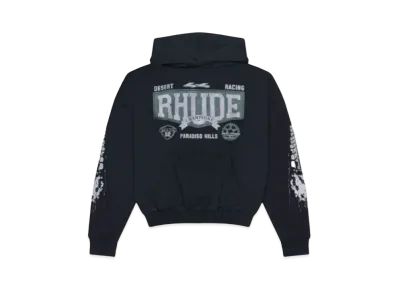 RHUDE 4x4 Hoodie "Black"