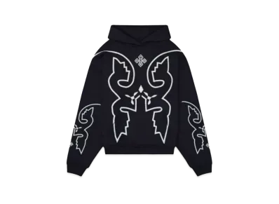 RHUDE Western Logo Hoodie "Black"
