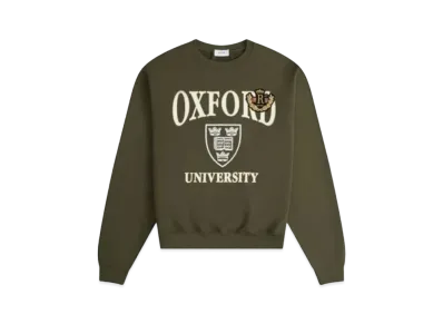 RHUDE Oxford Crewneck "Green"