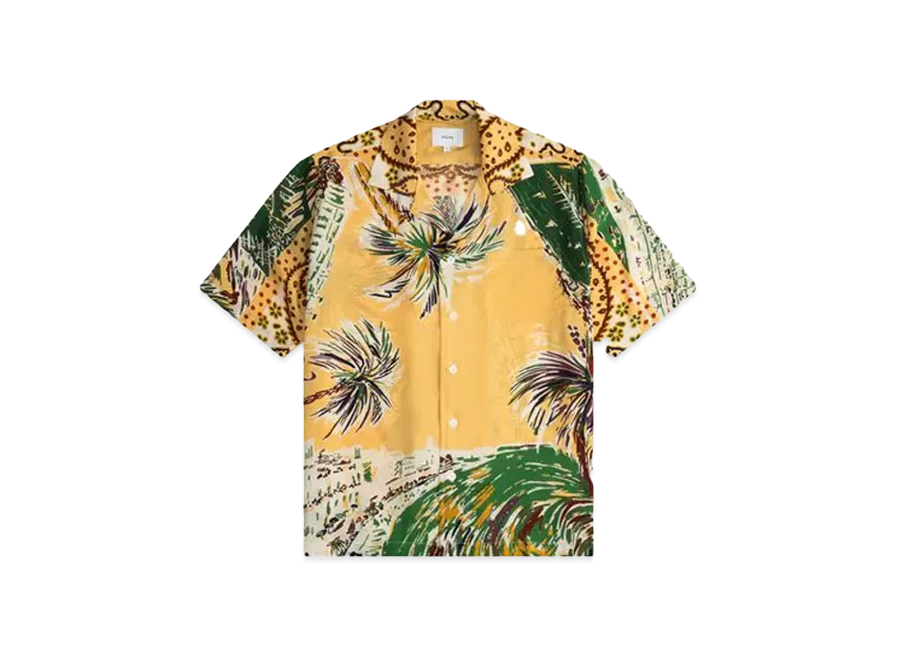 RHUDE Palmina Silk Shirt "Multi"