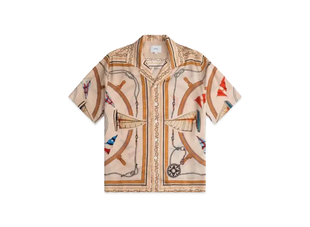 RHUDE Nautical Silk Shirt "Multi"