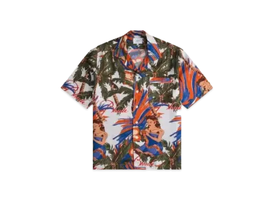 RHUDE Le Fleur Linen Shirt "Multi"