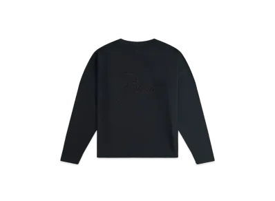 RHUDE LS Reverse Tee "Black"
