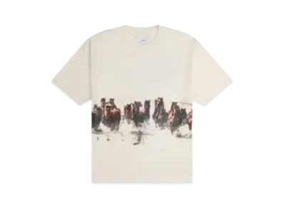 RHUDE Wild Horses Tee "White"