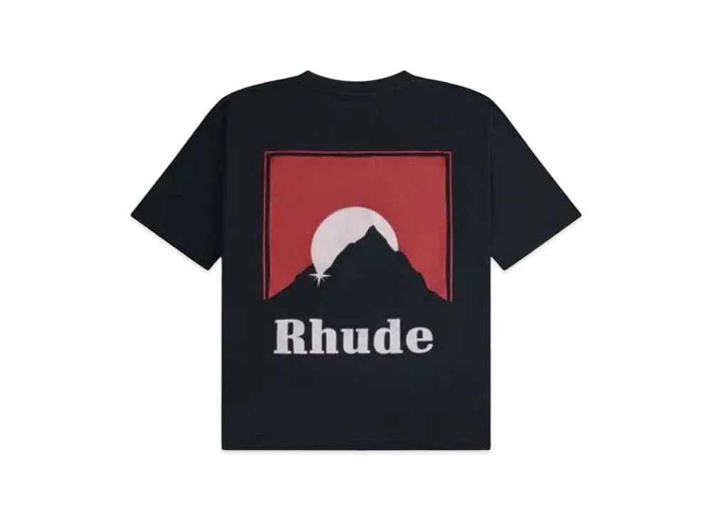 RHUDE Moonlight Tee "Black"