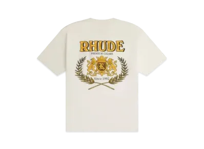 RHUDE Cresta Cigar Tee "White"