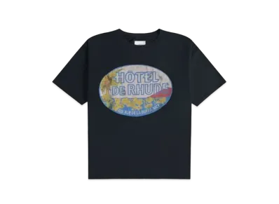 RHUDE Dimora Tee "Black"