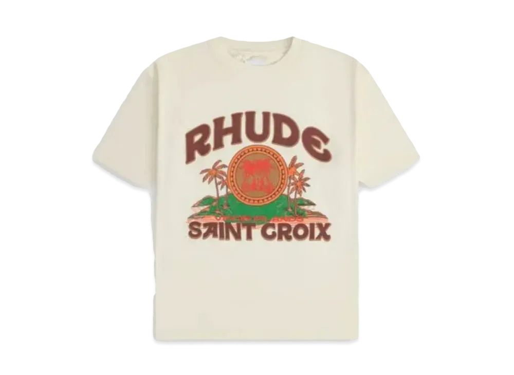 RHUDE Saint Croix Tee "White"