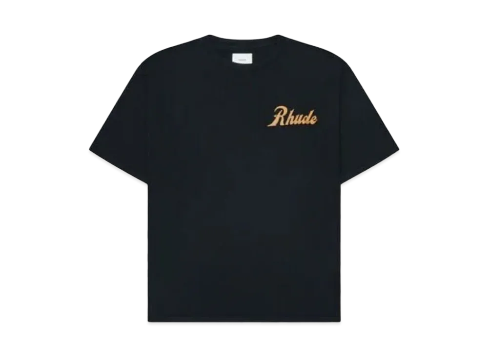 RHUDE Sales And Service Tee "Black"