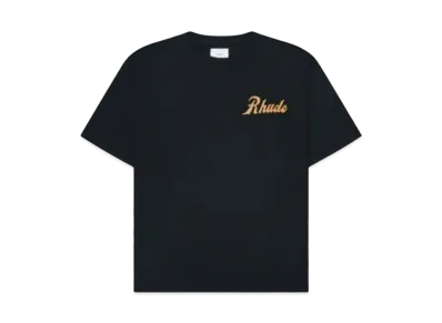 RHUDE Sales And Service Tee "Black"