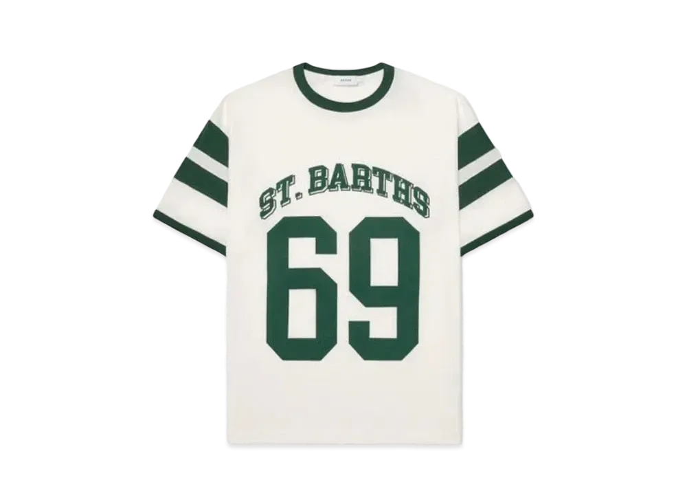 RHUDE 69 Ringer Tee "White"