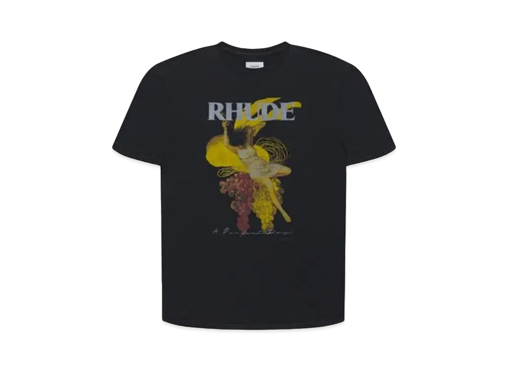 RHUDE A Perfect Day Tee "Black"