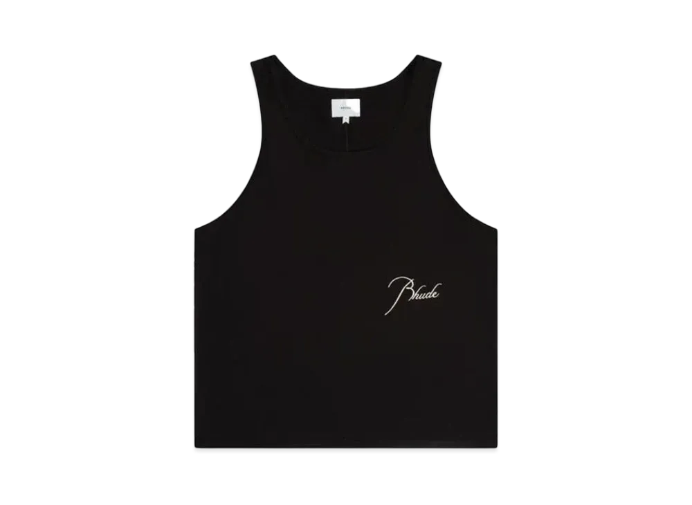 RHUDE Tank Top "Black"