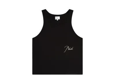 RHUDE Tank Top "Black"
