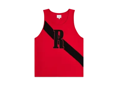RHUDE 02 Stripe Tank Top "Red"
