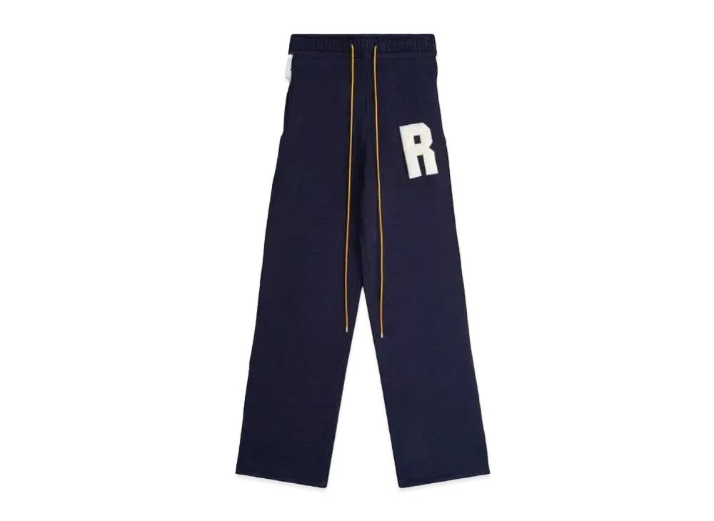 RHUDE Knit Lounge Pant "Navy"