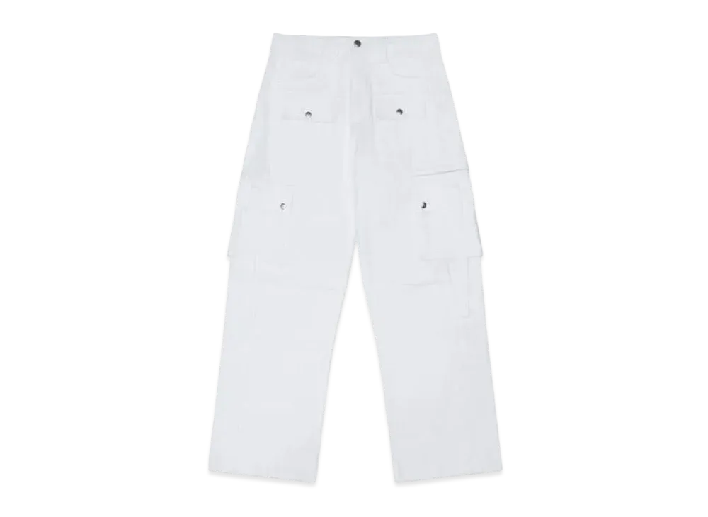 RHUDE Amaro Linen Cargos "White"