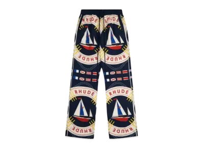 RHUDE Flag Sail Silk Pant "Multi"