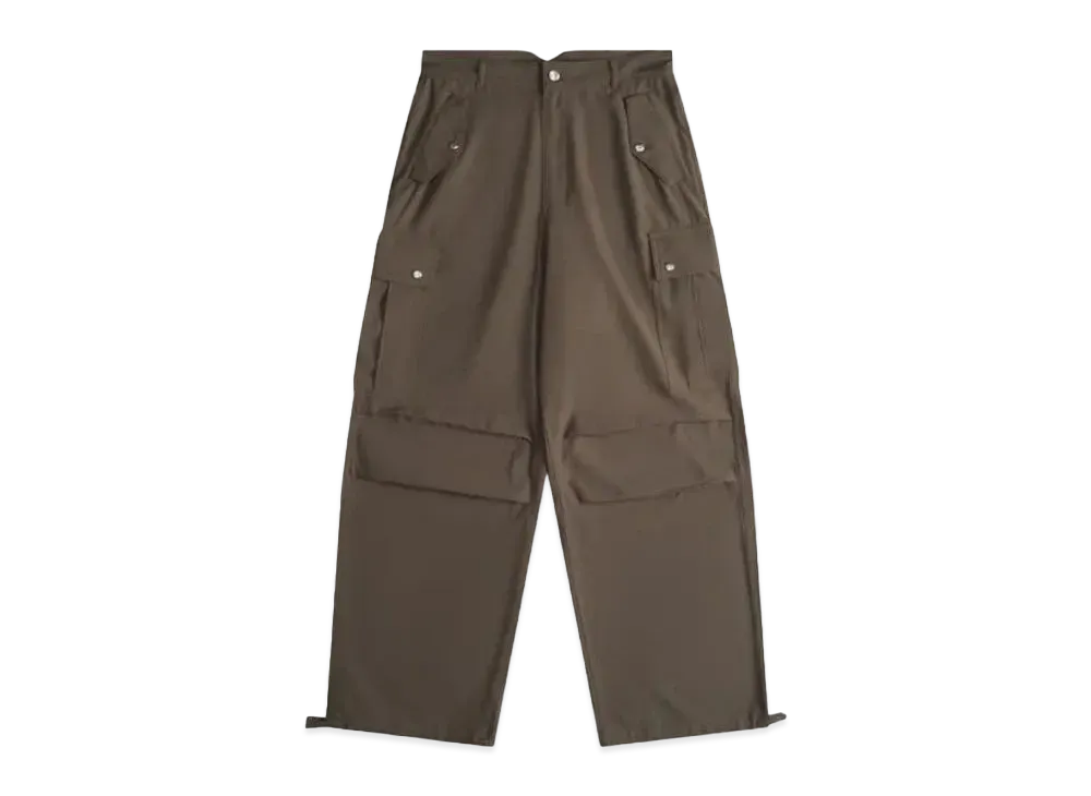RHUDE Seersucker Parachute Pant "Olive"