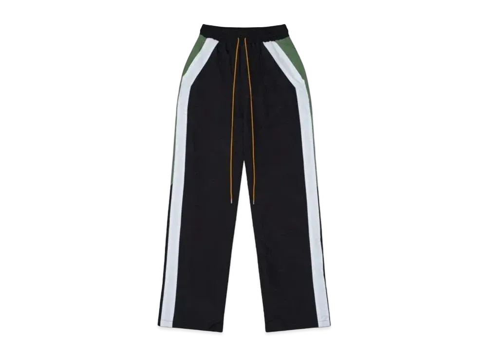 RHUDE Color Blocked Track Pant "Black"