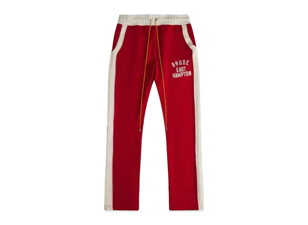 RHUDE East Hampton Sweatpant "Red"