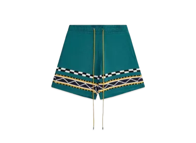 RHUDE Bateau Knit Short "Emerald"