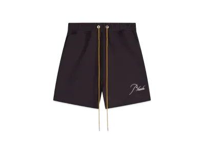 RHUDE Pique Shorts "Black"