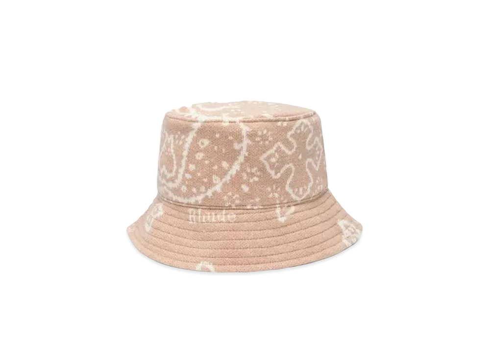RHUDE Knit Bucket Hat "Tan"