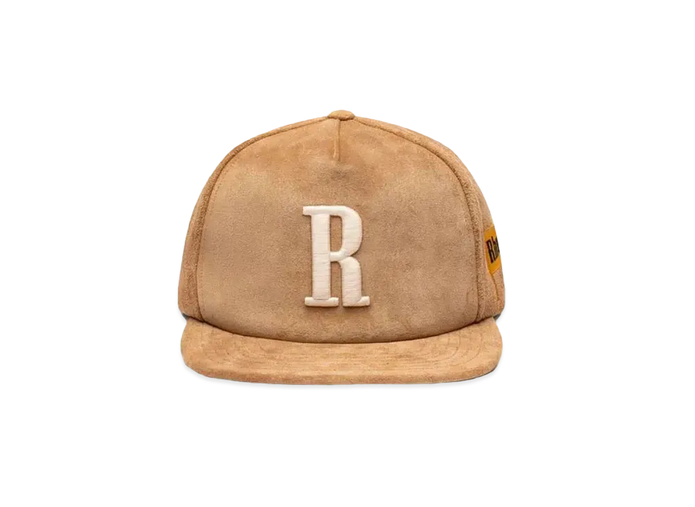 RHUDE Suede "R" Hat "Tan"