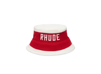 RHUDE East Hampton Bucket Hat "Red"
