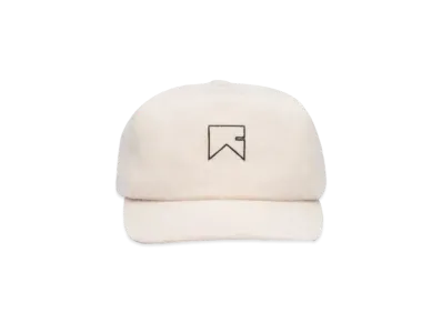 RHUDE Cashmere Chevron Logo Hat "Cream"