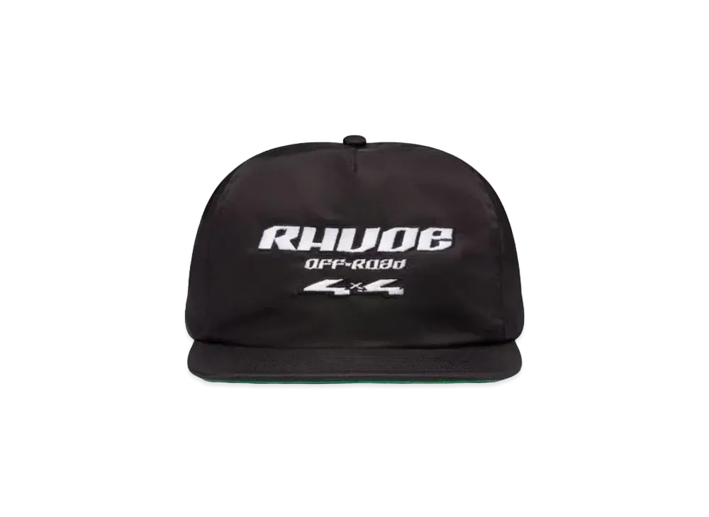 RHUDE Nylon 4X4 Hat "Black"