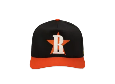 RHUDE Logo "R" Star Hat "Black"