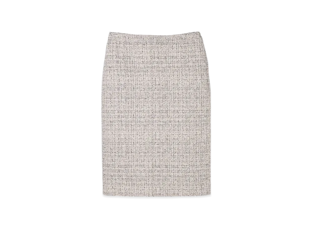 CELINE Skirt Pencil Skirt "Ivoire/Noir"