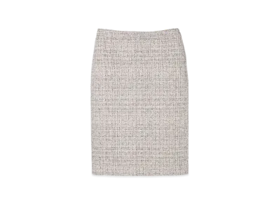 CELINE Skirt Pencil Skirt "Ivoire/Noir"