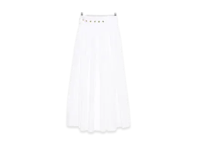 CELINE Women's Capsule Skirts "White"
