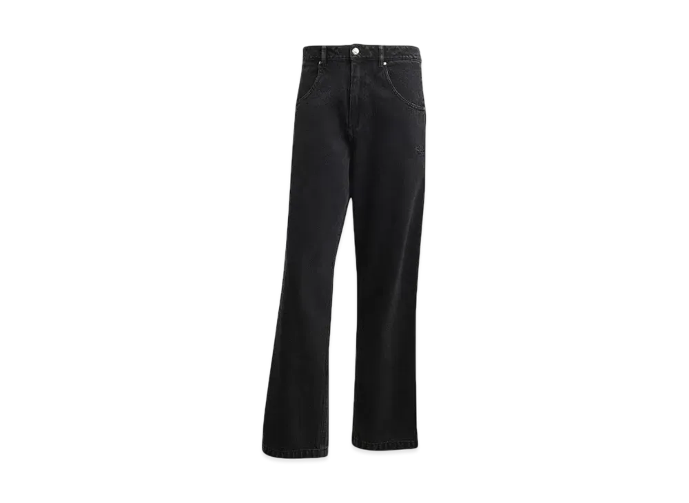 adidas Denim Firebird Pants "Black Denim"