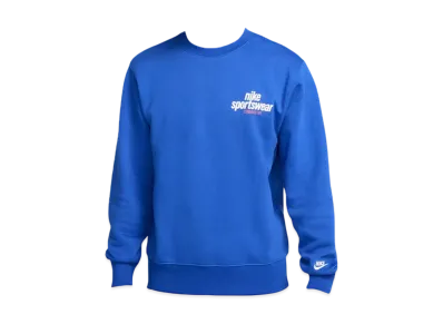 Nike Club Mens Fleece Crew "Game Royal"