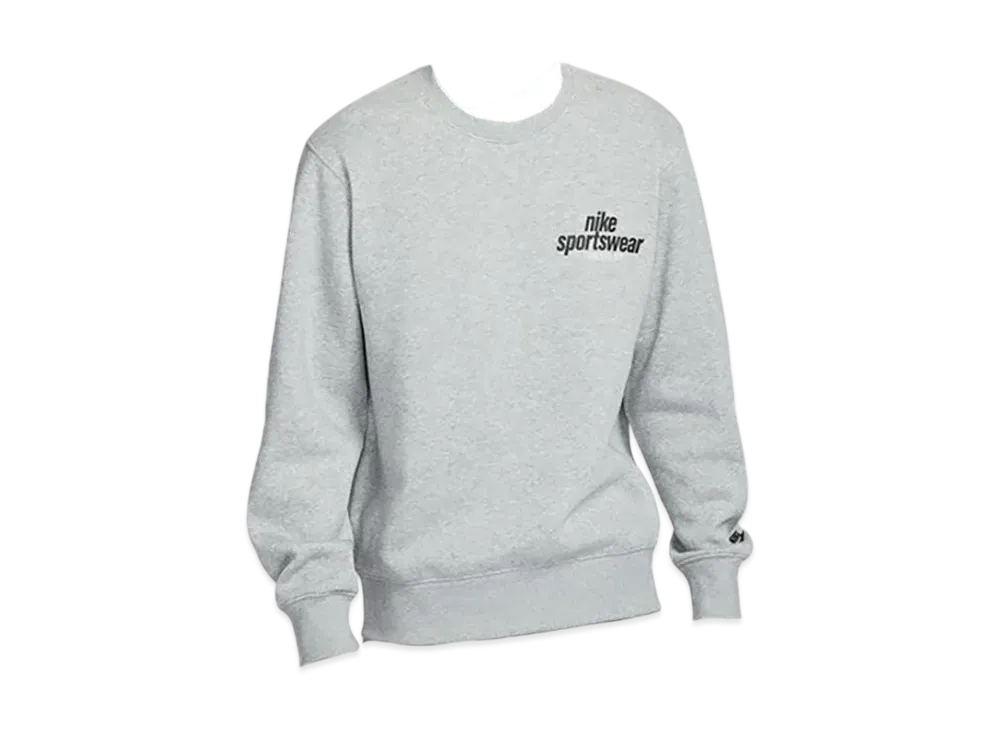 Nike Club Mens Fleece Crew "Dark Grey Heather"