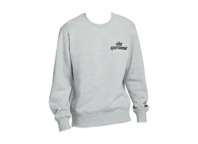 Nike Club Mens Fleece Crew "Dark Grey Heather"