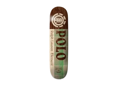 Polo Ralph Lauren x Element Skateboard Deck 8 #1 "Wood"